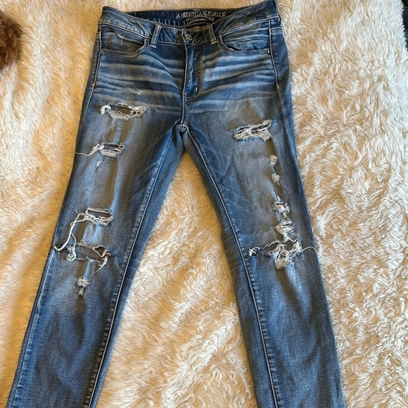 American Eagle Outfitters Denim - American Eagle Distressed Jeans